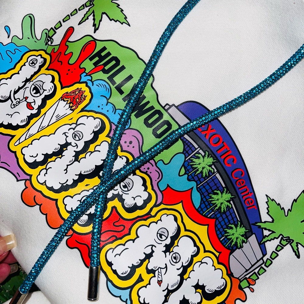 BRAND NEW JOINT ME HOODIE MENS SIZES S-XXXL (WATCH VIDEO) COLOR BLUE SKITTLES